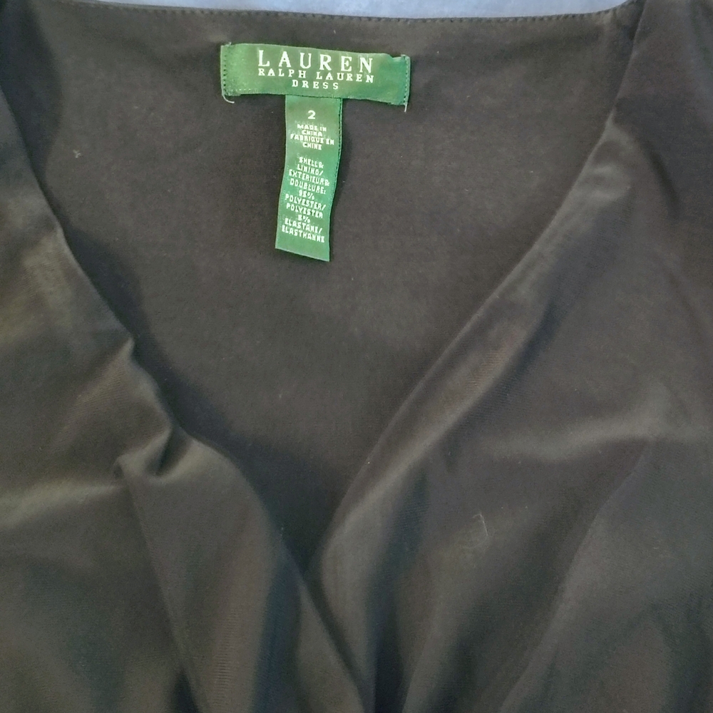 Lauren Ralph Lauren Black Dress - V-Neck